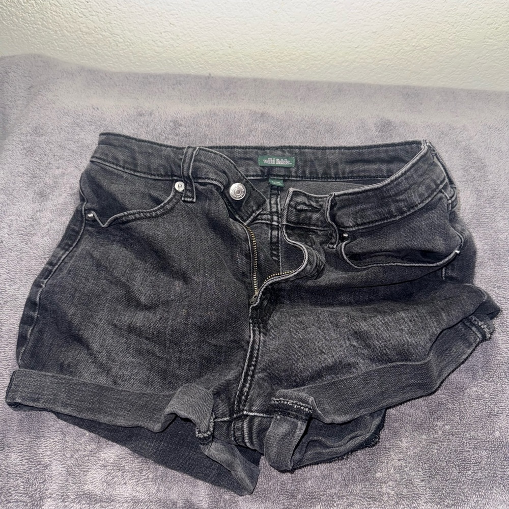 Wild Fable Black Denim Women’s Shorts | Size : 4/27R | NWOT | $19